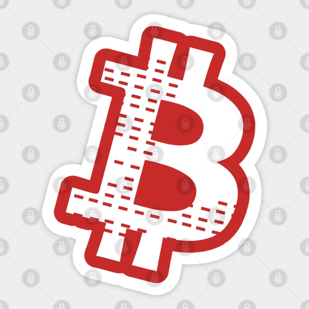 Bitcoins Sticker by Karpatenwilli